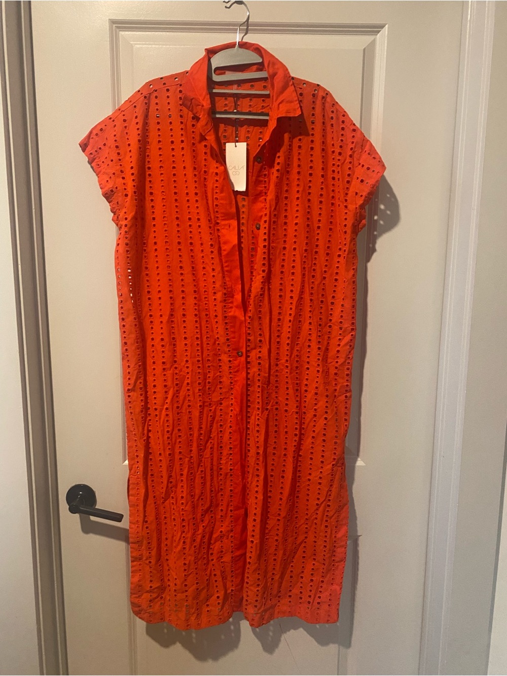Orange/Coral Bathing Suit Cover